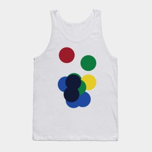 modern dots Tank Top